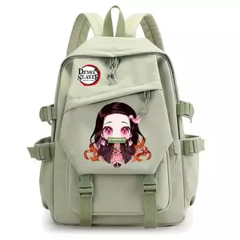 Повседневный рюкзак в стиле аниме, посылка на плечо, сумка для ноутбука, Mochilas, студенческие рюкзаки, сумки для девочек, рюкзак