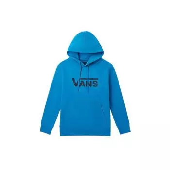 Повседневный спортивный пуловер Vans на флисовой подкладке с капюшоном унисекс, синий VN0A3TXI9E1 S