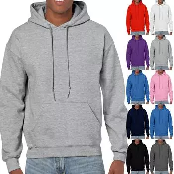 Повседневный стиль однотонный пуловер осенне-зимний свитер с капюшоном S красный