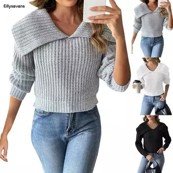 Повседневный свитер женский водолазка полосатый Pull Femme утолщенный повседневный Sueter 2024 Ropa Mujer вязаный свободный кардиган пальто свитер S чёрный