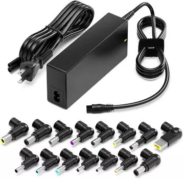 powseed 90 Вт Сменный блок питания для ноутбука 19 В 20 В Адаптер Совместимый с ПК блок питания для очков для ноутбука Блок питания для зарядного устройства для ноутбука