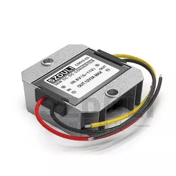 Повышающий преобразователь постоянного тока 6 В - 12 В, модуль регулятора напряжения 3 А 36 Вт, водонепроницаемый