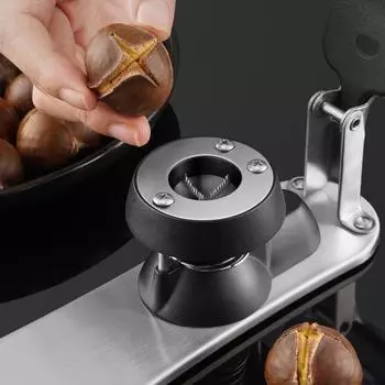 Повышенная безопасность Резак для каштанов, Щелкунчик для пекана, Щелкунчик для грецких орехов, Эргономичный дизайн