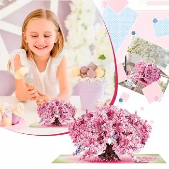 Поздравительная открытка на День святого Валентина Поздравительная открытка на день рождения Элегантная 3D-открытка, Идеальный подарок для женщин (1шт) One Size белый