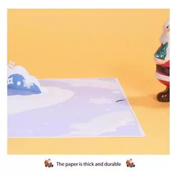 Поздравительные открытки с рождественской елкой 2025 года, трехмерная всплывающая открытка с котом на рождественскую вечеринку, 3D-открытка с конвертом, праздничные принадлежности