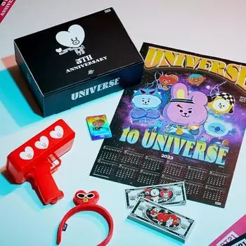 Поздравительный пакет к 5-летию сезона Line Friends BT21 TATA