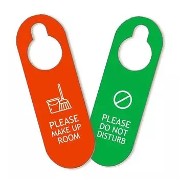 Пожалуйста, не беспокоить знак подвесной El дверь подвесной знак двусторонняя доска разноцветный