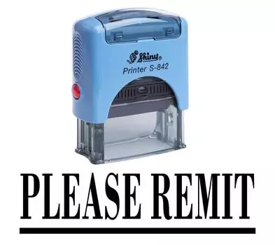 ПОЖАЛУЙСТА, ОТПРАВЬТЕ Самостоятельную Черную Резиновую Штамп Офис Стационарную Пользовательскую Блестящую Штамп Impression Area 14 mm x 38 mm чёрный