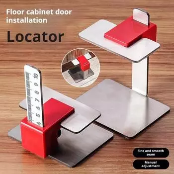 Позиционер для установки двери шкафа, высокоточная регулируемая конструкция, широко используемый переносной зажим для установки двери шкафа