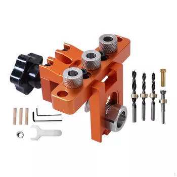 Позиционирование дырокола по дереву 3 в 1 Самоцентрирующаяся дрель по дереву