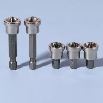 Позиционирование Отвертка Головка Биты Деревообработка Гипсокартон Шуруп Шестигранный Хвостовик Детали Инструмента as the picture