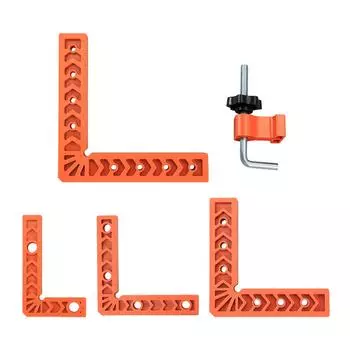 Позиционные угольники Прямоугольный угольник Инструментальный шкаф Зажим Угловой зажим для деревообрабатывающего инструмента для рамок картин Ящиков коробок