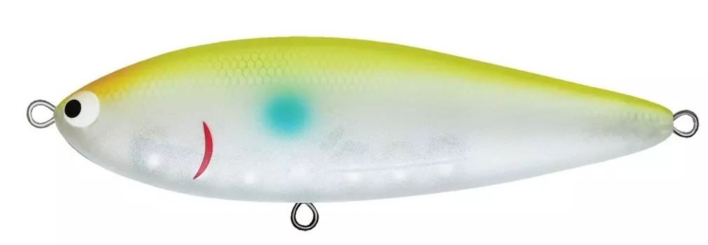 Pozidriv Garage Sea Bass Lure Zigzag Bait 120F Ghost Honey Mullet #06