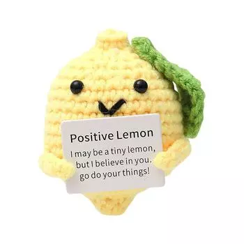 Позитивный Крючок, Поддерживающая Плюшевая Игрушка Ручной Работы для Друзей, Коллег, Учителя на День Рождения, Рождество, День Святого Валентина One Size