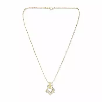 Позолоченная дизайнерская подвеска Estele Stary для женщин