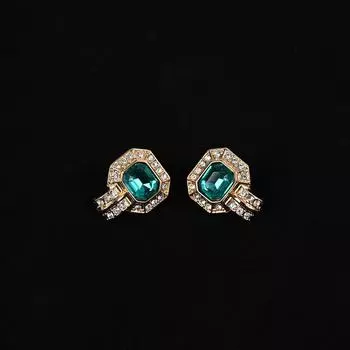 Позолоченная глазурь ручной работы, изумрудный опаловый браслет с бриллиантами, ожерелье принцессы, модная индивидуальность