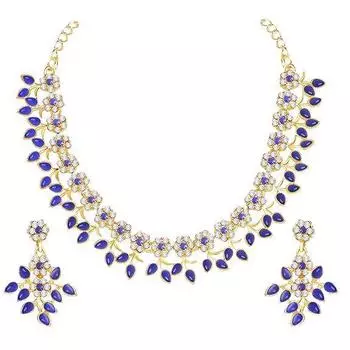 Позолоченное хрустальное колье, ювелирный набор с серьгами, подходит для вечеринки, свадьбы, праздника для женщин