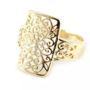 Позолоченное кольцо Александрия