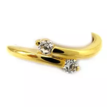 Позолоченное кольцо Clin