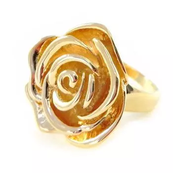 Позолоченное кольцо Epanoue Rose