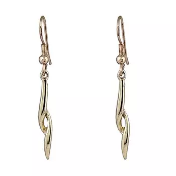 Позолоченные серьги-подвески Estele Taffy для девочек и женщин