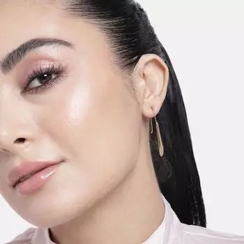 Позолоченные серьги-подвески Estele Wand