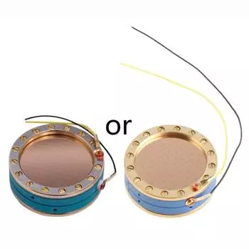 Позолоченный односторонний микрофон с большой диафрагмой для студийной записи Микрофон Precise Machinery Аксессуар для диафрагмы микрофона