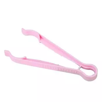 PP Бутылочка для кормления младенцев Щипцы Портативные Многоразовые Сменные Ручные Подвесные Одноцветные Зажимы Инструмент Аксессуары розовый