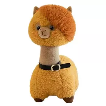 PP Cotton Alpaca Plush Toy Soft Animals Stuffed Toys Little Lamb Plush Doll Christmas