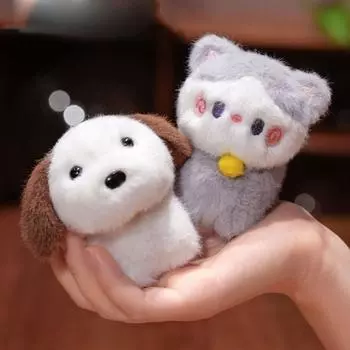 PP Cotton Capybara Plush Pendant Cartoon Puppy Plush Toy Friends Birthday Gifts Capybara