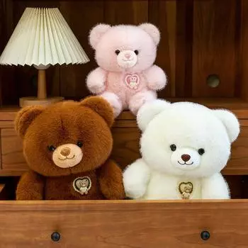ПП хлопок медведь плюшевая игрушка мягкий плюшевый медведь плюшевая кукла медведь мягкая игрушка животное день рождения вечеринки 23cm розовый
