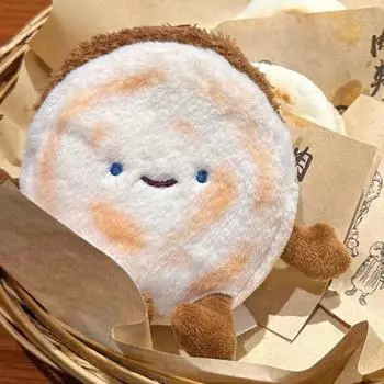 PP хлопок Rougamo плюшевая игрушка пушистая китайская кукла Roujiamo хлеб дети девочки мальчики 1pc