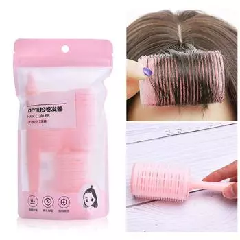ПП нейлоновый валик для волос Diy щипцы для завивки волос 3 + 1 набор инструментов для завивки парикмахерские бигуди DIY инструмент для укладки вьющихся причесок