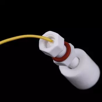 Pp плавающий шаровой переключатель Датчик уровня жидкой воды Горизонтальный поплавковый переключатель вниз