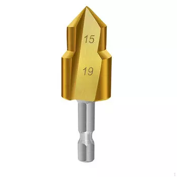 Ppr Подъемное ступенчатое сверло с шестигранным хвостовиком для ремонта водопроводных труб, сантехнических работ, установки и ремонта 20mm 1pc