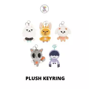 PPULBATU Plus x Together TXT ПЛЮШЕВЫЙ БРЕЛОК ДЛЯ КЛЮЧЕЙ Завтра x Together HHM NYA RING Ver