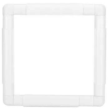 Пяльцы для вышивания квадратной формы, инструмент для вышивки крестом, прямоугольные швейные принадлежности8