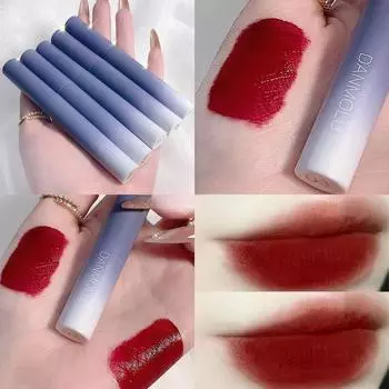 Пять наборов блеска для губ, матового бархата, грязи для губ, блеска для губ, водостойкой помады, увлажняющего и увлажняющего бальзама для губ, стойкого действия для женщин