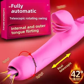 Пять поколений телескопического интеллектуального подогреваемого языка, перезаряжаемого вибратора, инвертора, женского мастурбатора