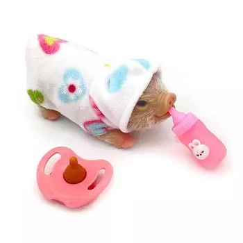 Пятачок реборн красный