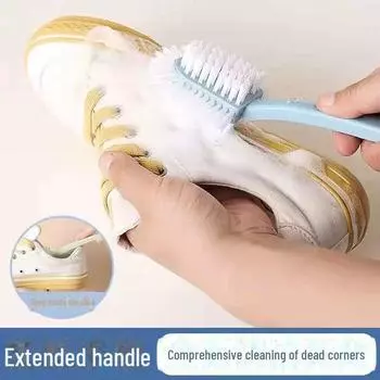 Пятигранная щетка для чистки обуви с мягкой щетиной — бережная и многофункциональная для обуви и одежды