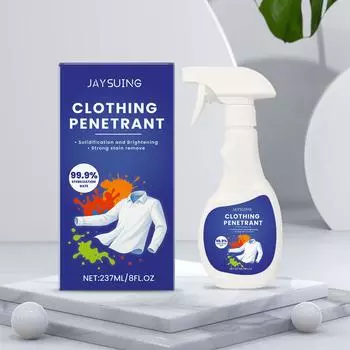 Пятновыводитель для белья, средство для удаления стойких пятен, мягкое моющее средство для стирки 237 мл One Size синий