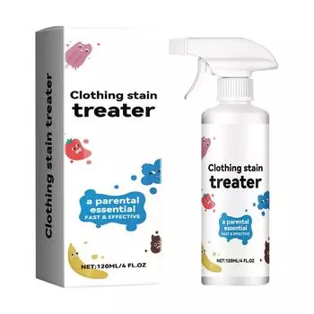 Пятновыводитель для одежды Спрей для удаления стойких пятен Средство для стирки одежды 120 мл