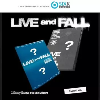 Пятый мини-альбом Xdinary Heroes [LIVE и FALL] Специальная таблоидная версия.