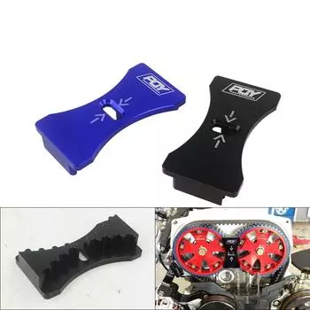 PQY алюминиевый двигатель, замок кулачка двигателя/инструмент для установки ремня ГРМ для Mitsubishi Lancer 4G63 Dodge Kia синий