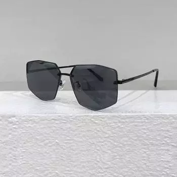 PRA PR94YS Ацетатные солнцезащитные очки мужские высшего качества квадратные модные дизайнерские очки UV400 уличные женские модные солнцезащитные очки ручной работы As picture синий