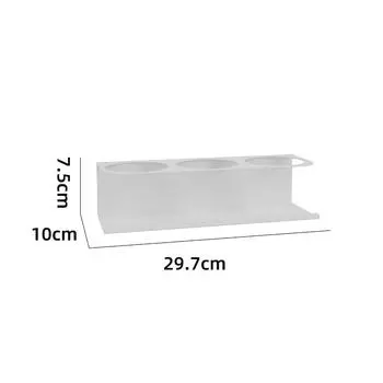 Practical Cup Holder Carbon Steel Water Bottle Organizer Tumbler Lid Organizer Home Kitchen Tool белый