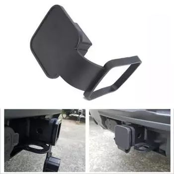 Практичный для 2-дюймовых приемников автомобильный разъем крышка резиновый автомобильные аксессуары крюк для прицепа пылезащитная заглушка чехол для трубки сцепного устройства бежевый