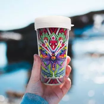 Практичный подарок без запаха, двухслойные наклейки для рукоделия, бутылка для воды, наклейка для дома, кружка B