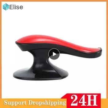 Practical Pot Lid Holding Handles Plastic Stainless Steel Pot Round Comfortable Firm And Reliable Pot Top Cap Lid Thickening Red